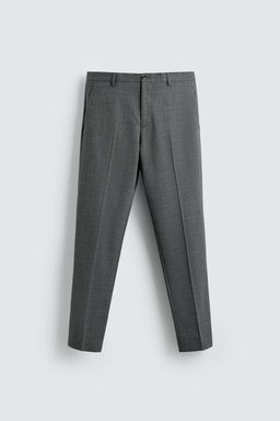 CHECK SUIT TROUSERS - Zara фото 6