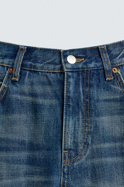 JEANS FLARE FIT / Azul / Verde - Zara фото 10