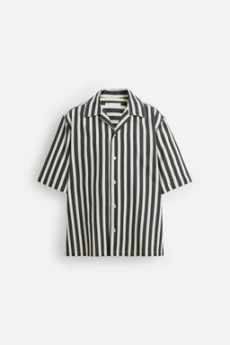 STRIPED TEXTURED SHIRT - Zara фото 7