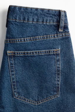 Mom Slim Fit High Waist Ankle Jeans