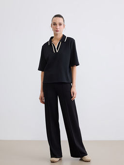 Polo Yaka Soft Touch Kad?n Ti??rt