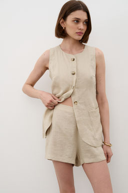 Шорты SRT25 02V_Sulphur/Бежевый