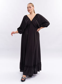 Платье с открытой спиной PP55004BLK01 - Артесса фото 13