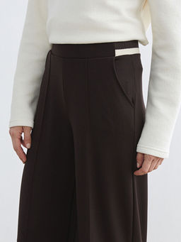 Standart Fit Geni? Pa?a Kad?n Pantolon