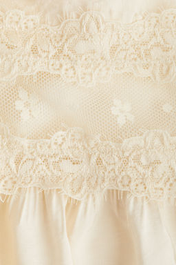 Blusa con detalles de encaje - H&m фото 4