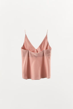 STRAPPY SATIN TOP - Zara фото 5