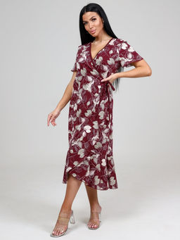 ПЛ-Николь ПЛАТЬЕ ЖЕНСКОЕ (Бордовый)