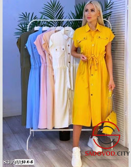 Платье женское приталенное