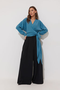 Блуза LYUSHe 4276 голубой  фото 7