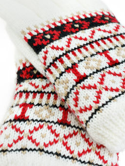 Перчатки Китай W46-GG white/red - Modo gru фото 6