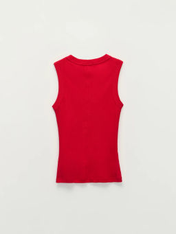 Базовая майка из хлопка / Zarina  фото 8