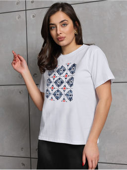 Футболка "Плитка" женская