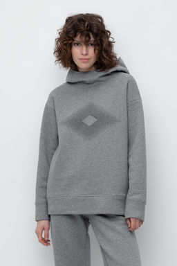 ЕВТ 3249/серый меланж джемпер жен