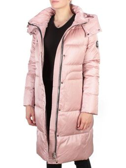 9110 PINK Пальто зимнее женское FLOWERROVE (200 гр. холлофайбера) - Fashion фото 7