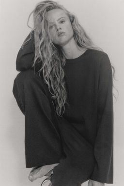 Jersey oversize en punto fino - H&m фото 4