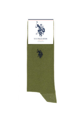 Мужские носки хаки неожиданно скидка в корзине - U.s. polo assn фото 4