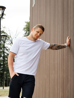 Футболка ткань ПИКЕ 92% хлопок, 8% лайкра - Relay фото 10