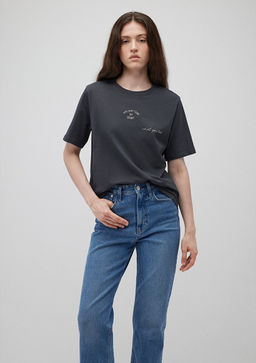 Bask?l? Antrasit Tisort