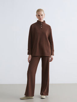 Dik Yaka Kad?n Sweatshirt Tunik