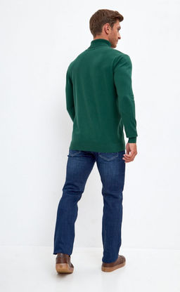 Водолазка мужская F121-01-868 зеленая - Fine joyce фото 8