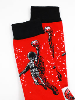 Носки р.40-45 Космонавт с мячом - Krumpy фото 2