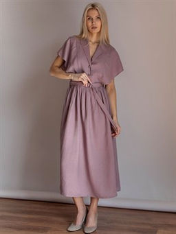 платье лен 57%, вискоза 43% - Волтри фото 2