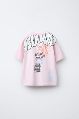 GRAFFITI PRINT T-SHIRT - Zara фото 2