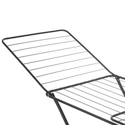 Сушилка для белья напольная складная (ЧЕРНЫЙ) (200*55*96) арт.СБ2/Ч