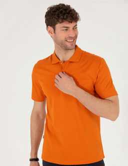Kahverengi Regular Fit Polo Yaka Merserize Ti__rt - Pierre cardin фото 2