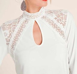 Блузка, белая - Heine фото 5