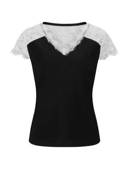 Блузка, черная-экрю - Ashley brooke фото 2