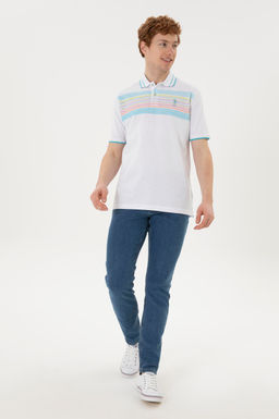 Мужская белая футболка - U.s. polo assn фото 11