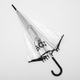 Зонт-купол Girl boss, 8 спиц, d = 88 см, прозрачный - Simaland фото 6