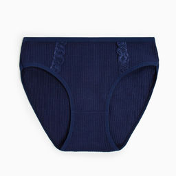 Трусы женские слипы, цвет темно-синий, р-р 48-50