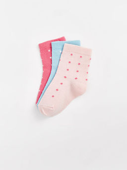 Nak??l? K?z Bebek Soket ?orap 3l?