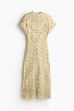 Vestido efecto encaje