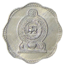 Монета 2 цента 1978 года Шри-Ланка