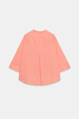CAMISA ASIM?TRICA RAYAS ZW COLLECTION / Mandarina - Zara фото 7