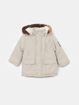 Kap??onlu Erkek ?ocuk ?i?me Mont