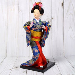 Сувенир коллекционный Гейша 23 см / 509-4 /уп 36/ - Галеонтрейд фото 6