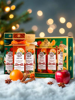 Бомбочки для ванны Ароматы праздника, набор 12 шт., URAL LAB фото 2