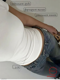 Футболка женская однотонная