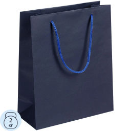 Пакет подарочный бумажный Vid M, синий 20971.41