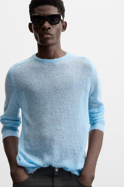 LIGHTWEIGHT TEXTURED SWEATER - Zara фото 14