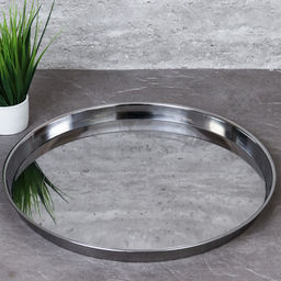 Блюдо 32 см металл /h=2/ B-32 /уп 100/ 0.352 - Галеонтрейд фото 2