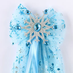 Карнавальный набор Снежинка, 2 предмета: зажим для волос, жезл - Simaland фото 3