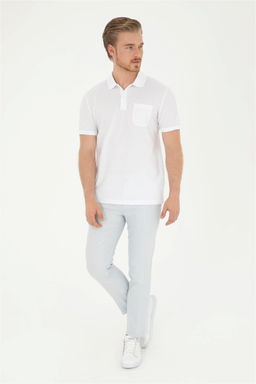 U. S. Polo Assn / Мужская белая футболка - U.s. polo assn фото 4