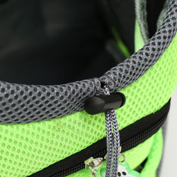 Рюкзак-переноска для животных, максимальный вес 10 кг, 30 х 16 х 34 см, зелёный - Пижон фото 11