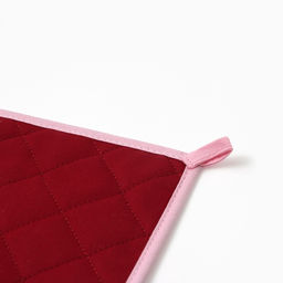 Набор кухонный «Этель. Тюльпаны»: прихватка 19×19 см, подставка под горячее