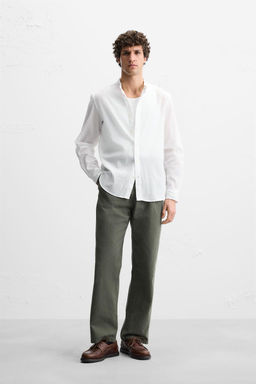 CREASED-EFFECT SHIRT